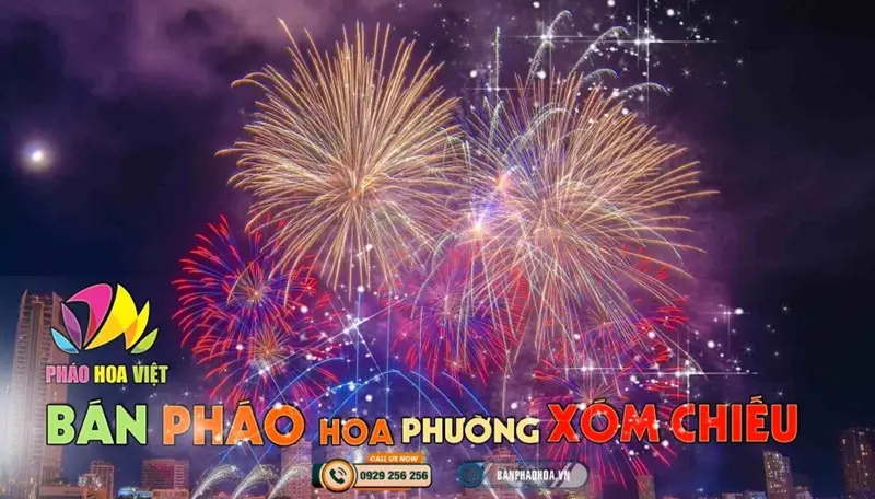 Điểm tư vấn và đăng ký pháo hoa hợp pháp tại phường Xóm Chiếu, TP.HCM