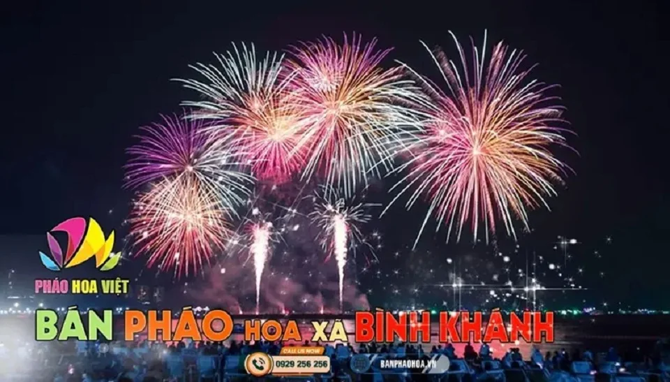 Thông tin đăng ký và tư vấn pháo hoa dân dụng Z121 tại xã Bình Khánh, TP.HCM