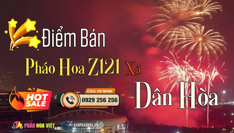 Đại lý pháo hoa Bộ Quốc Phòng chính hãng tại xã Dân Hòa, Hà Nội