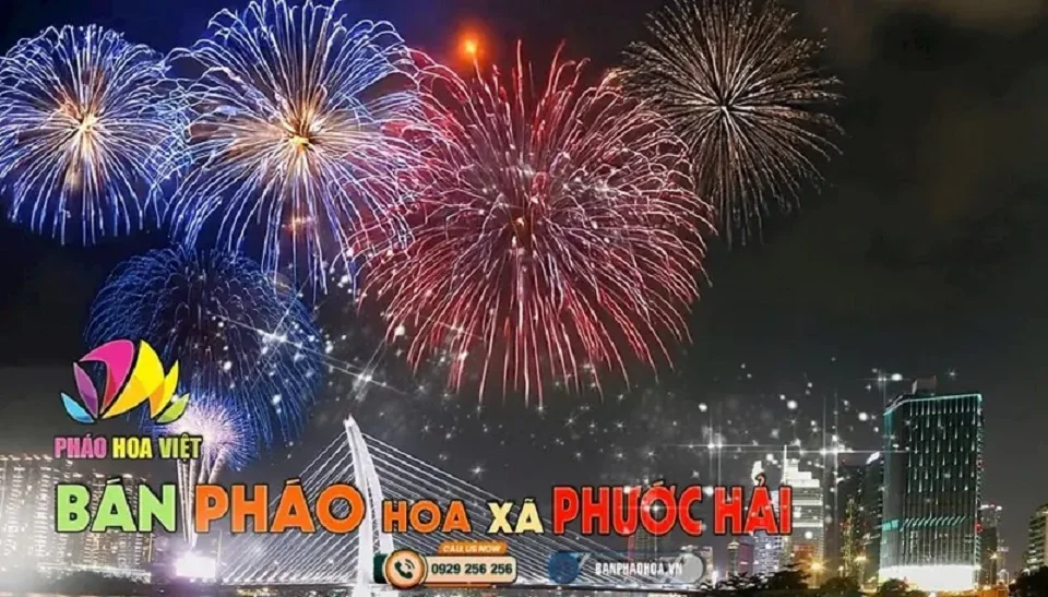 Thông tin đăng ký và tư vấn pháo hoa dân dụng Z121 tại xã Phước Hải, TP.HCM