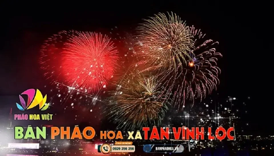 Điểm hỗ trợ đặt mua pháo hoa Z121 tại xã Tân Vĩnh Lộc, TP.HCM