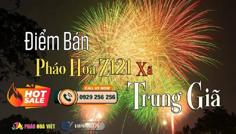 Thông tin điểm bán pháo hoa hợp pháp tại xã Trung Giã, Hà Nội