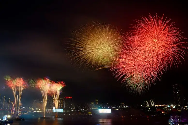 Pháo hoa tại HCM
