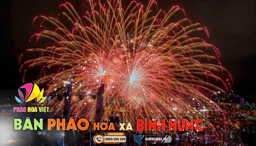 pháo hoa phường Bình Hưng