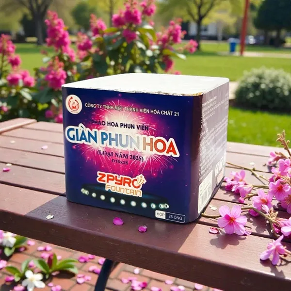 Giàn Phun Hoa 25 ống – ảnh minh hoạ Giàn Phun Hoa D16x25 – góc chụp 2