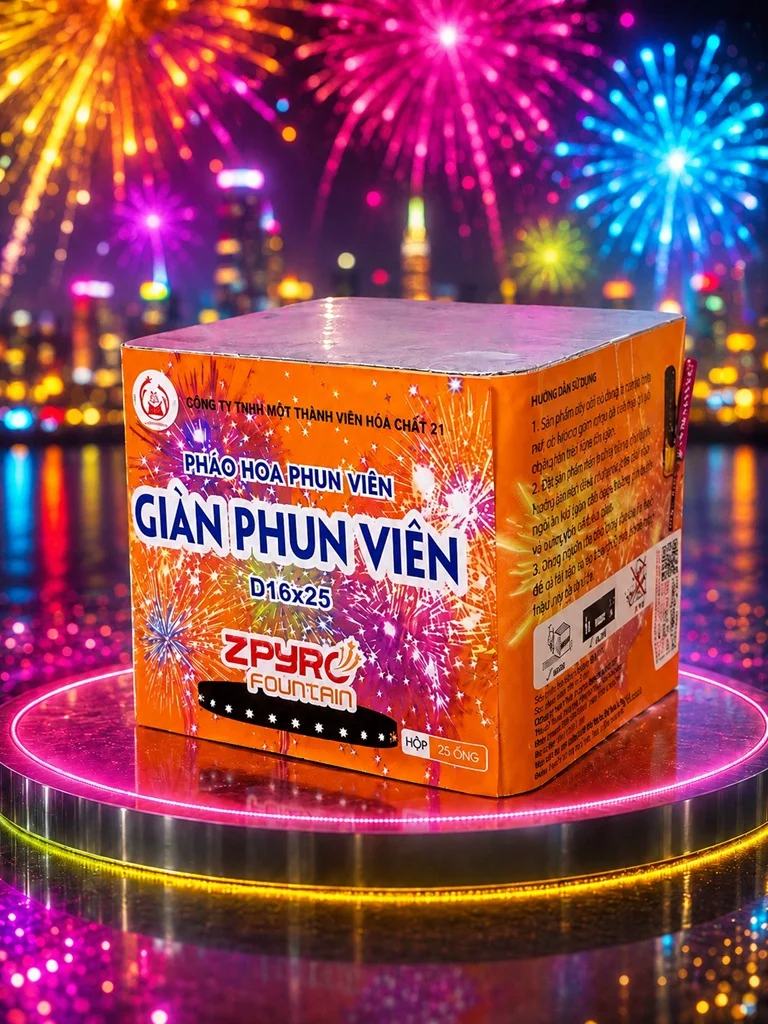 Hình ảnh sản phẩm Giàn Phun Viên 25 ống 2026 D16x25 Z121 Bộ Quốc Phòng