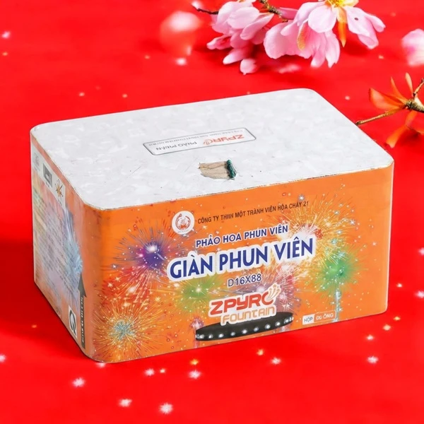 Ảnh thực tế Giàn Phun Viên 88 Ống (D16x88)