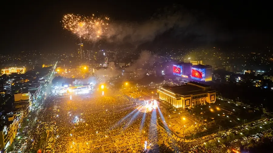 Không khí chuẩn bị bắn pháo hoa tại các huyện tỉnh Bắc Giang