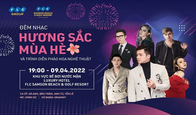 Đêm nhạc Hương sắc mùa hè tại FLC Sầm Sơn