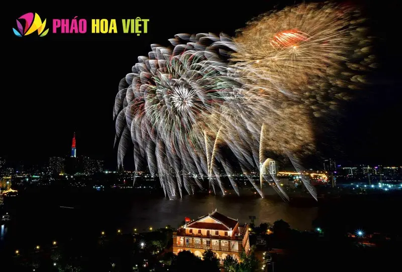 Pháo hoa 2023 tại Đầm Sen TP.HCM