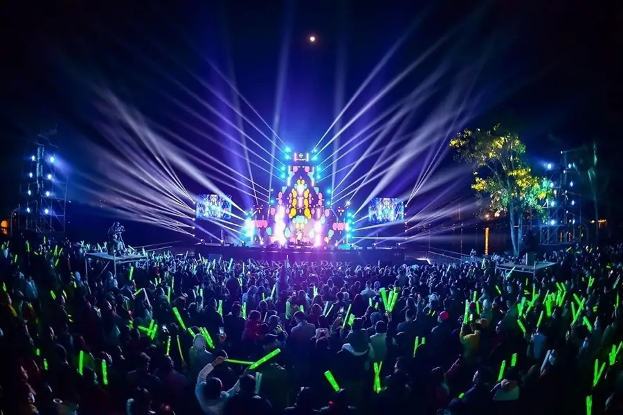 Sân khấu hoành tráng tại Ecopark