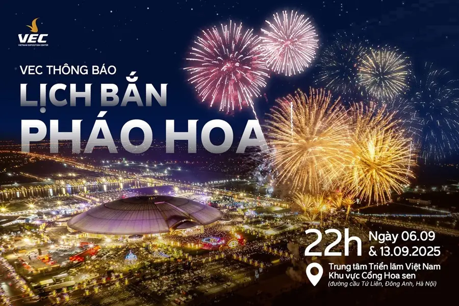 Hà Nội chuẩn bị bắn pháo hoa tối 4/11/2025