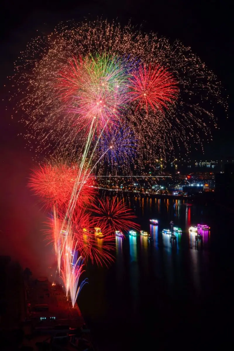 Văn hóa Việt Nam thể hiện qua pháo hoa