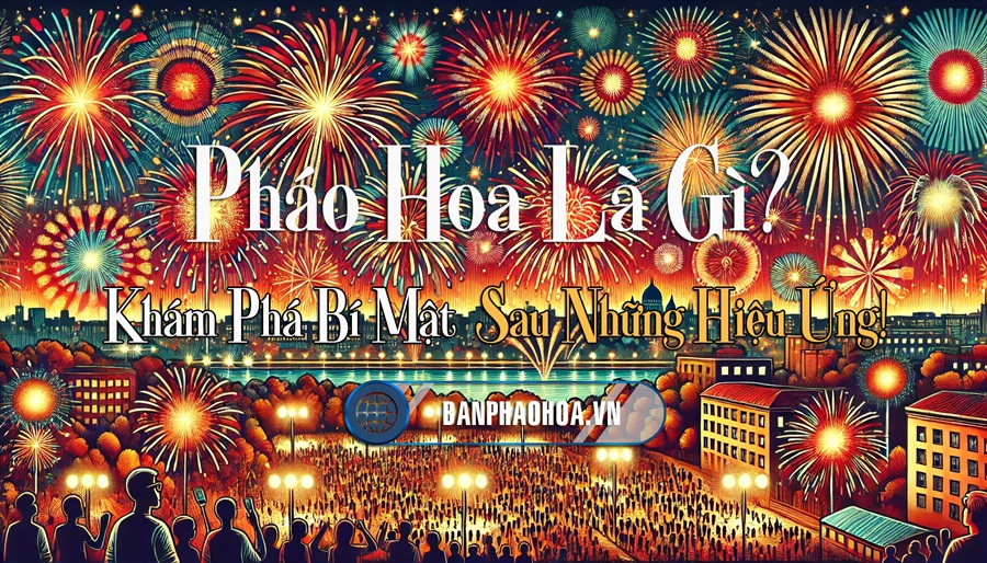 pháo hoa là gì? bí mật phía sau các hiệu ứng pháo hoa