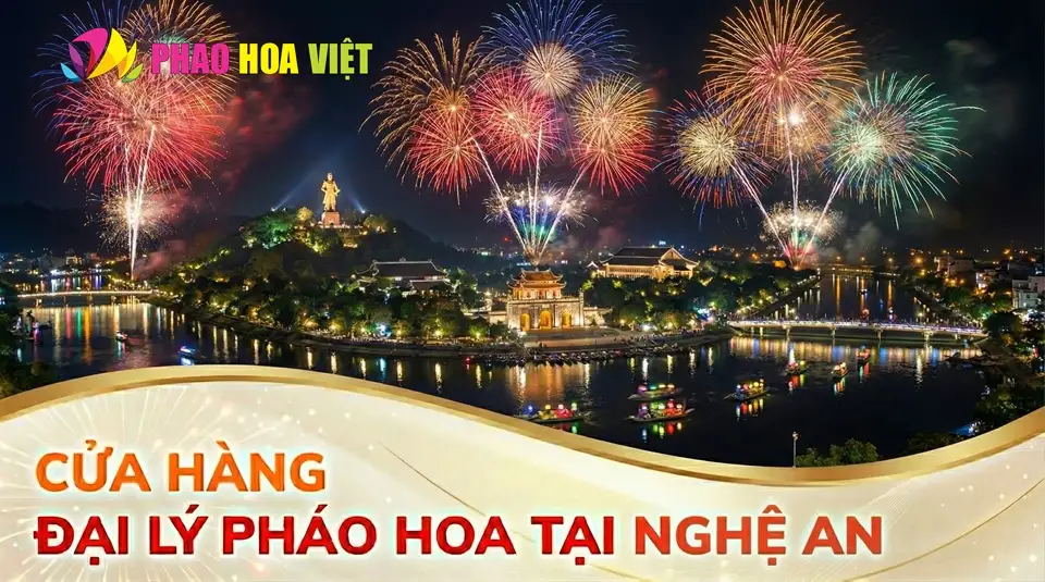 Cửa hàng bán pháo hoa Bộ Quốc Phòng Nghệ An