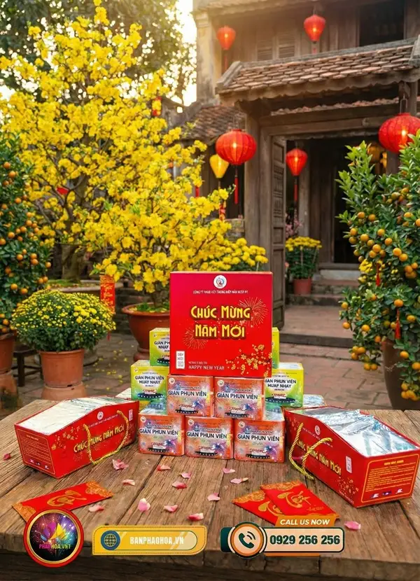 Đón tết xum vầy cùng pháo hoa bộ quốc phòng